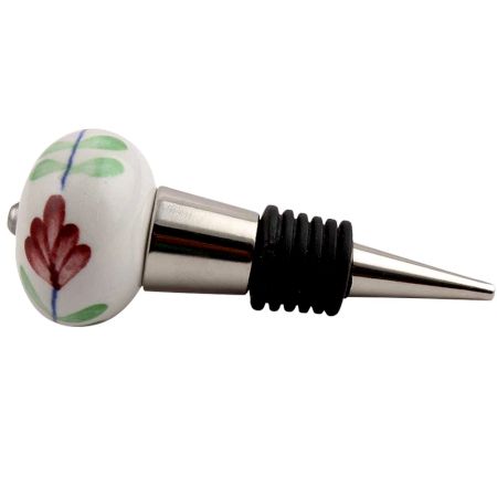 Cherry lily Ceramic Wine Stopper